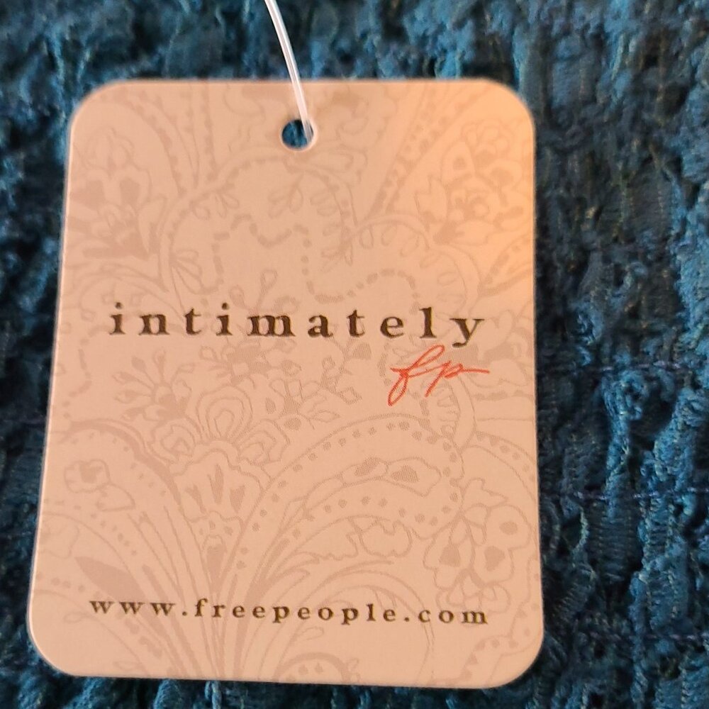 INTIMATELY FREE PEOPLE ADELLA BRALETTE -NIGHT SWIM- INK BLUE SIZE XS - Picture 2 of 10